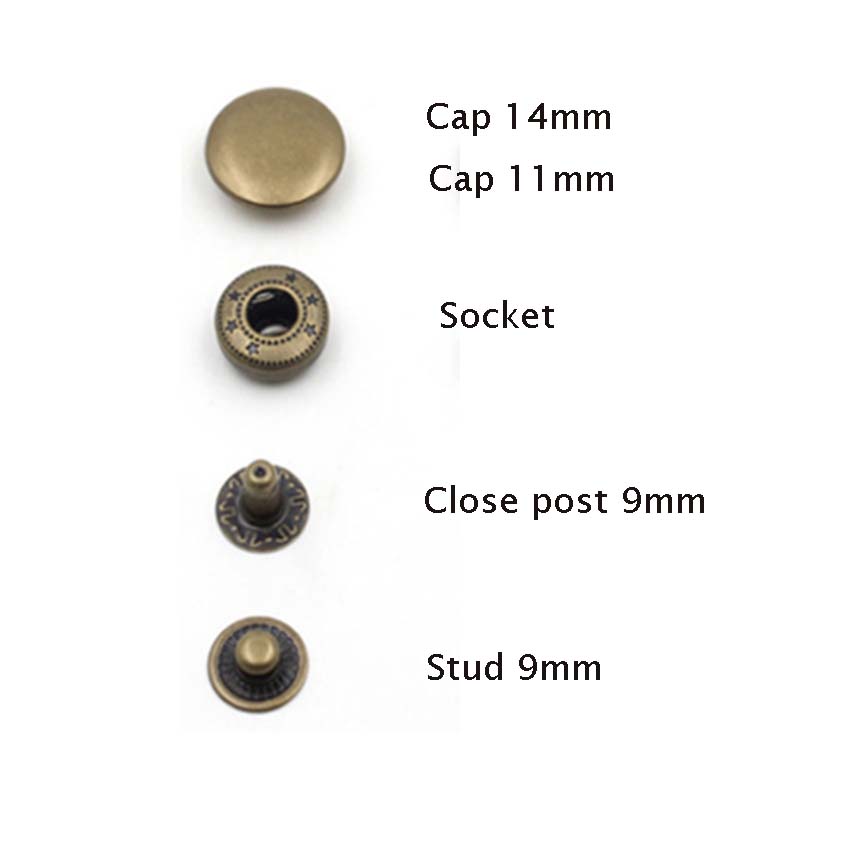 SPRING SNAP BUTTON 14mm